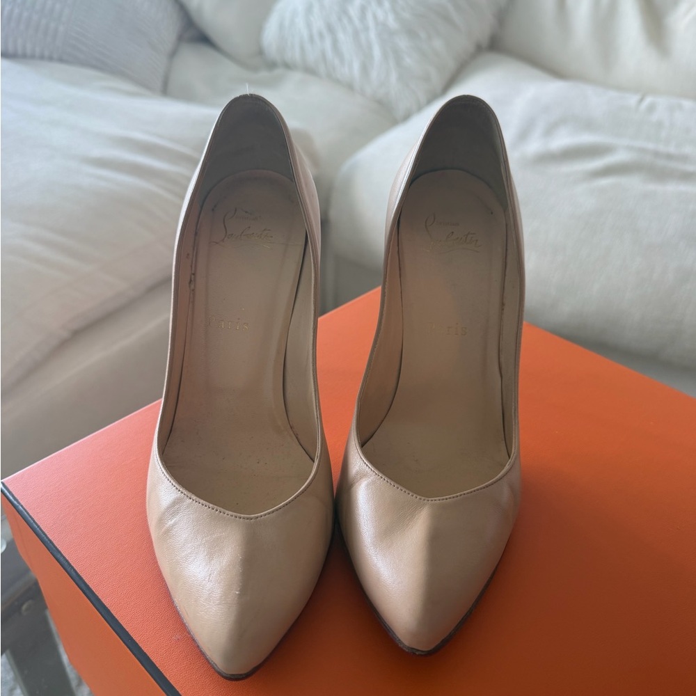 Christian Louboutin Nude Heels